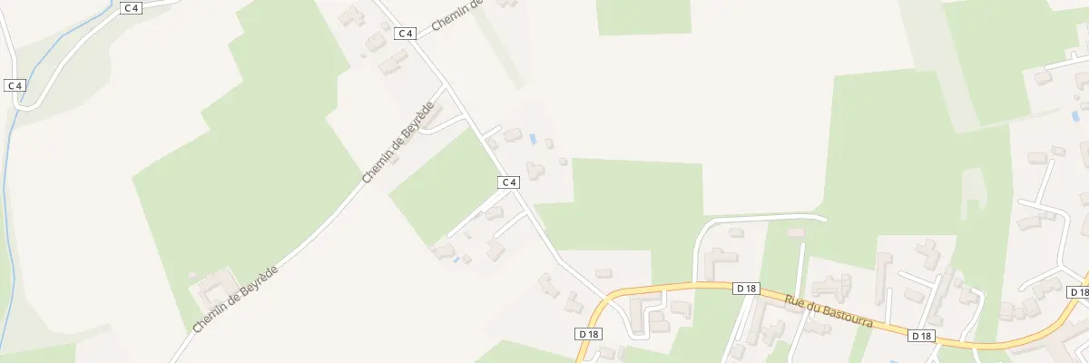 Plan du 6 Che des Hourquets à Saint-Martin