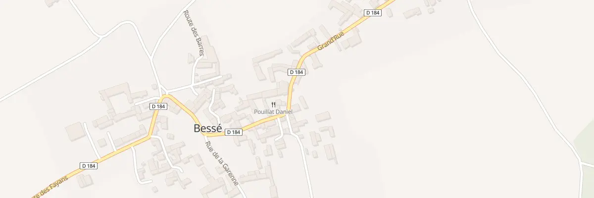 Plan du 5064 Le Bourg à Bessé