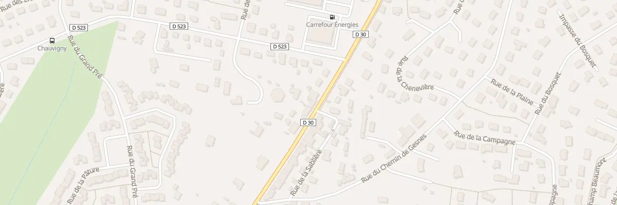Plan du 50B Rte de Fresnay à Saint-Germain-du-Corbéis