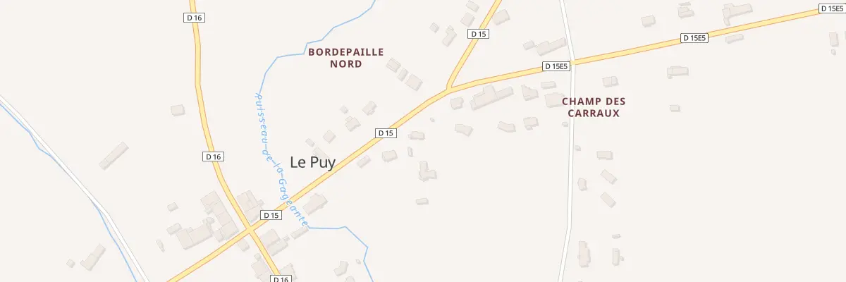 Plan du 31 Bordepaille Sud au Puy