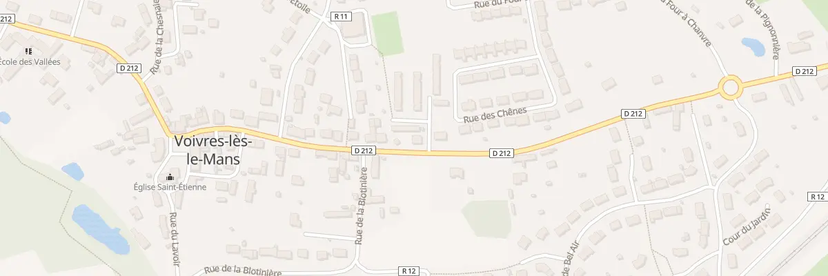 Plan du 31 Rue de la Mairie à Voivres-lès-le-Mans