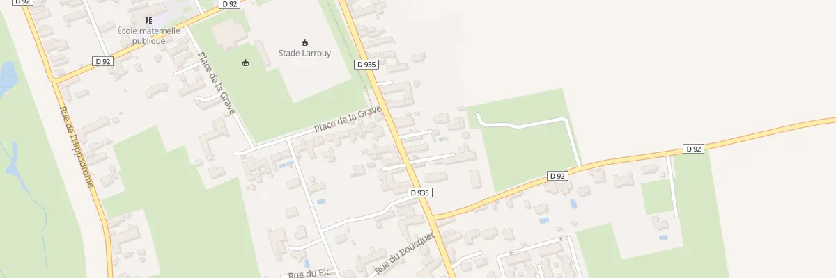Plan du 88 Rue Maréchal Foch à Laloubère