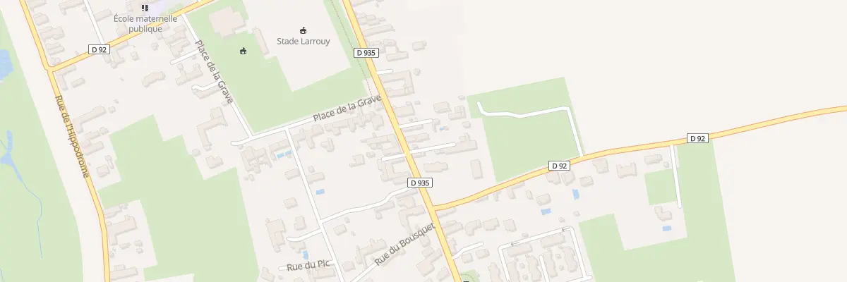 Plan du 90B Rue Maréchal Foch à Laloubère