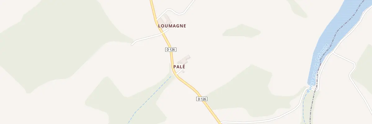Plan du 5009 A Pale à Loussous-Débat