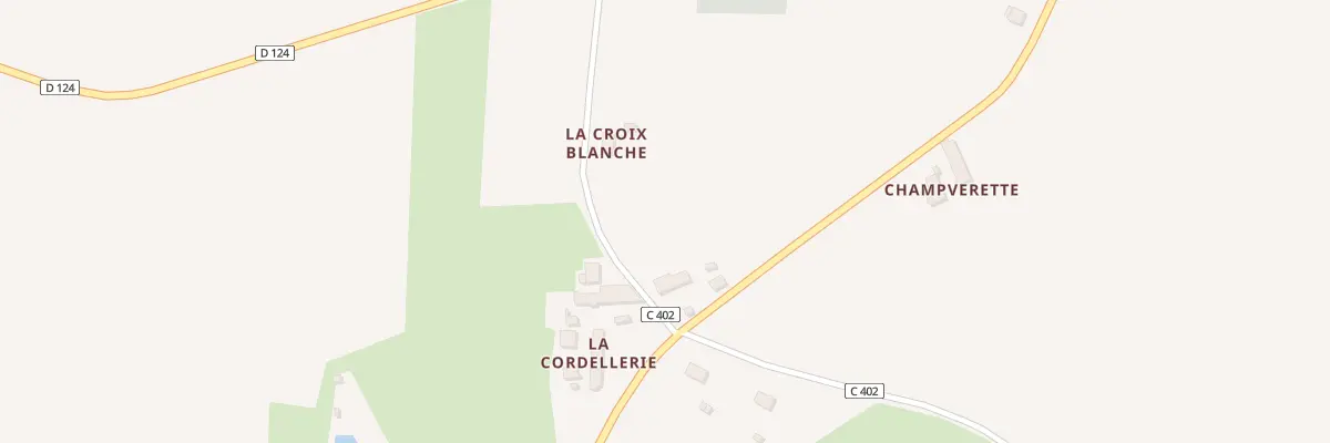Plan du 1 La Croix Blanche à Oisseau-le-Petit