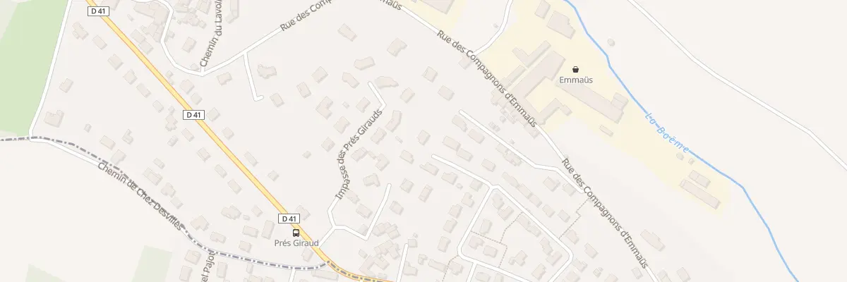 Plan du 39 Rue Lucie Aubrac à La Couronne