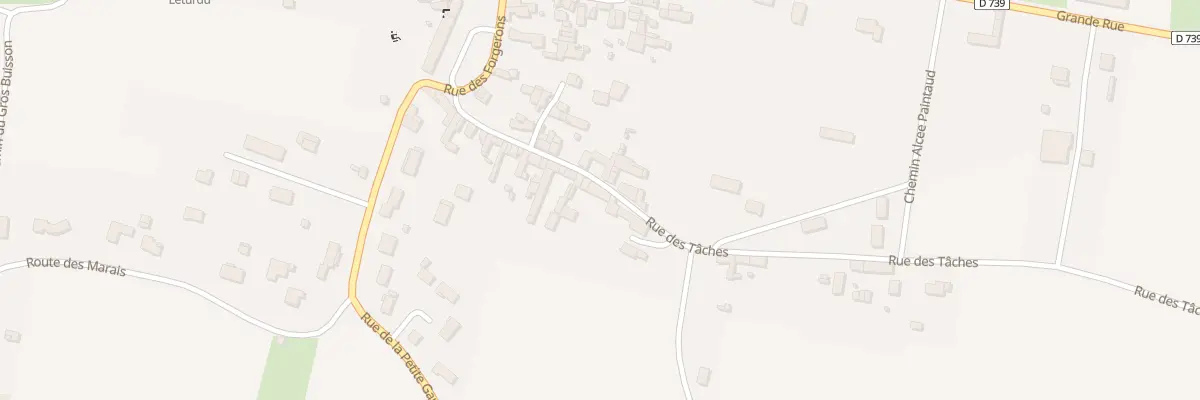 Plan du 20 Rue des Taches à Fouqueure