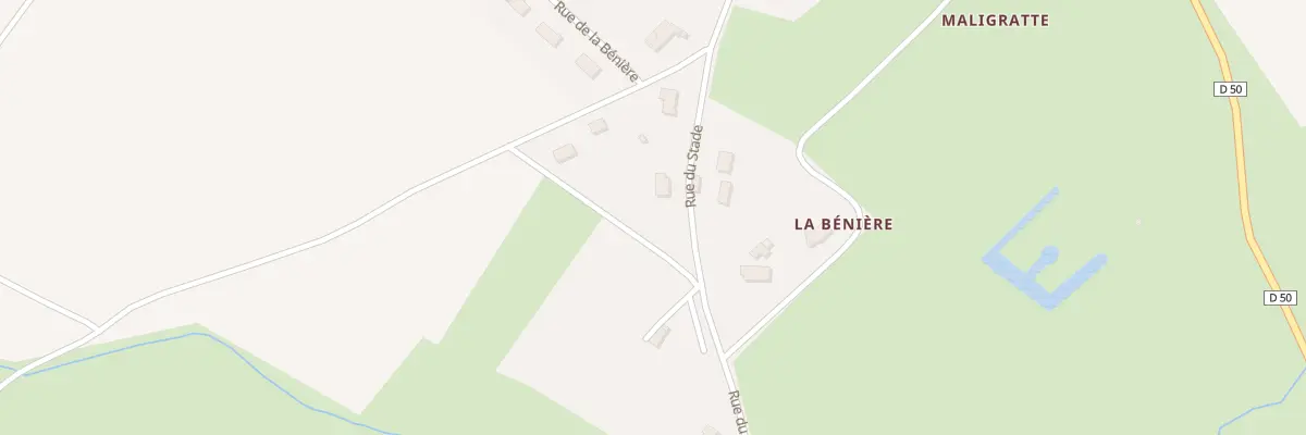 Plan du 6042F Rue du Stade à Bournand