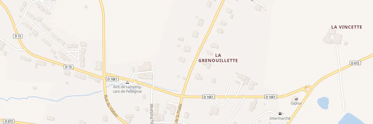 Plan du 4 Le Touran à Pellegrue