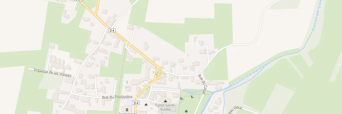 Plan du 3 Che du Bout du Pont à Camalès