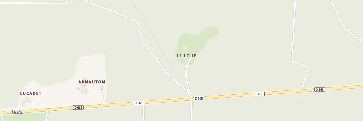 Plan du 27 Le Loup à Boussès
