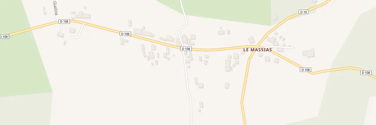Plan du 1050A Le Massias Est à La Roche-Chalais