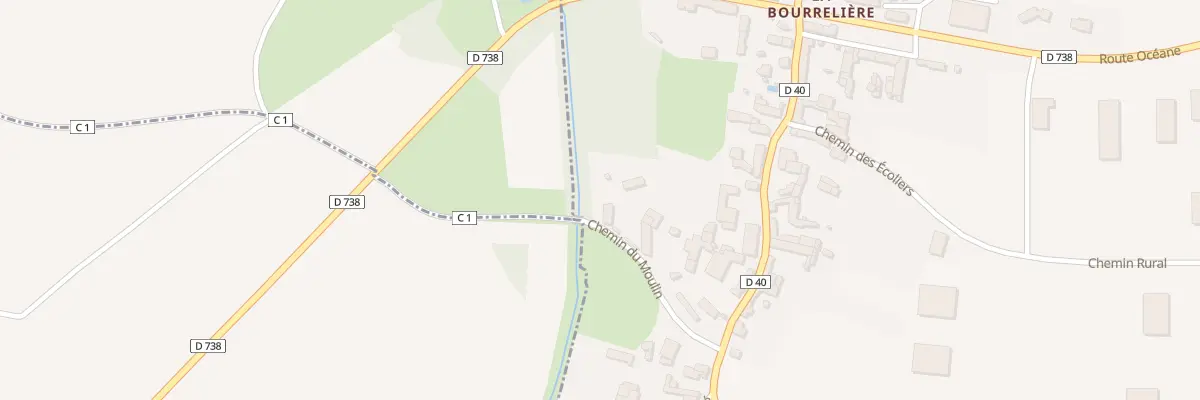 Plan du 1 Che du Moulin à Cuhon