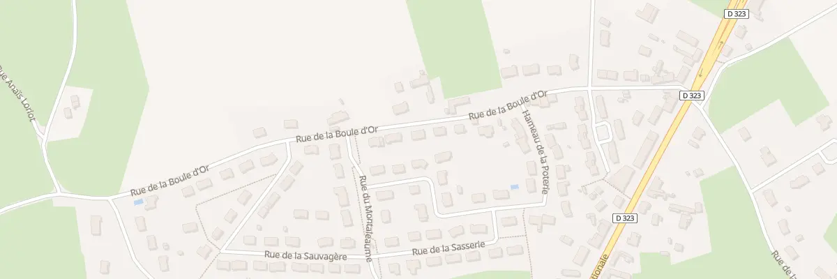 Plan du 35 Rue de la Boule D Or à Cérans-Foulletourte