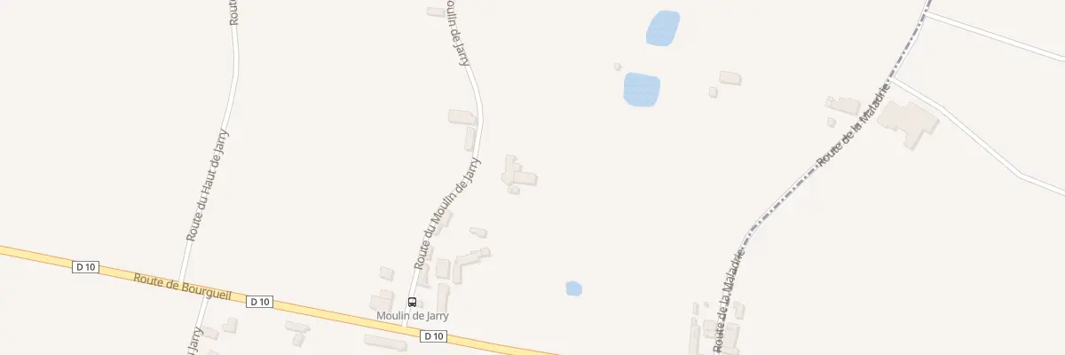 Plan du 25 Rte du Moulin de Jarry à Brain-sur-Allonnes