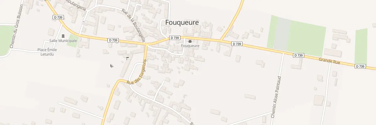 Plan du 5021 Le Bourg à Fouqueure