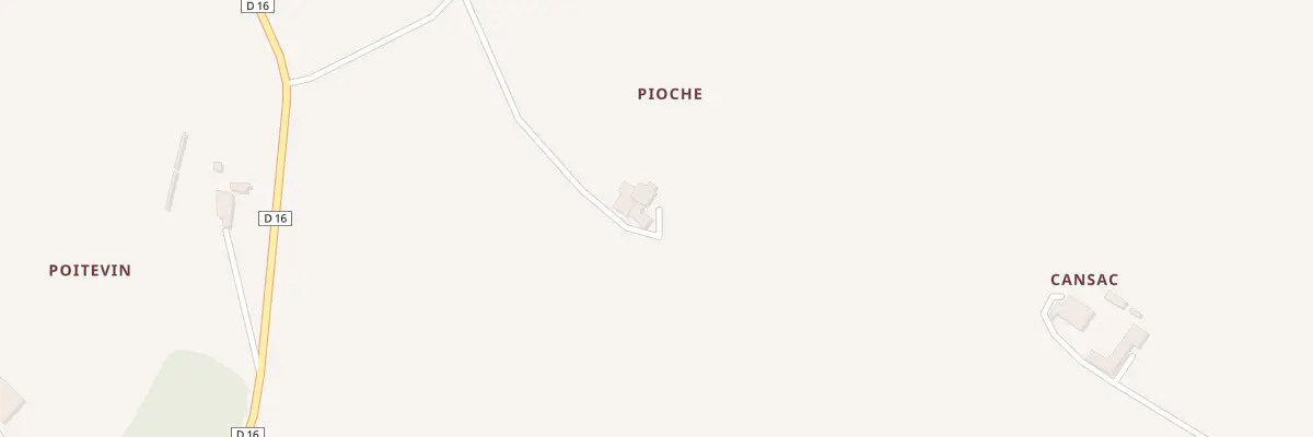 Plan du 1 Pioche à Pellegrue