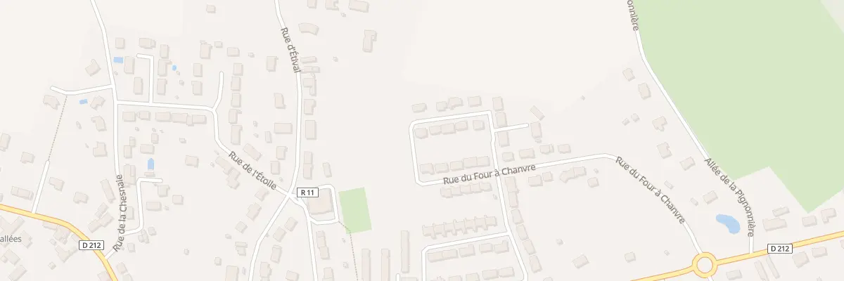 Plan du 20 Rue du Four A Chanvre à Voivres-lès-le-Mans