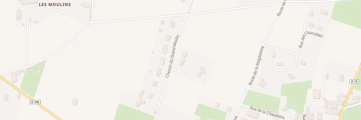 Plan du 4 Che du Grand Moulin à Villefagnan