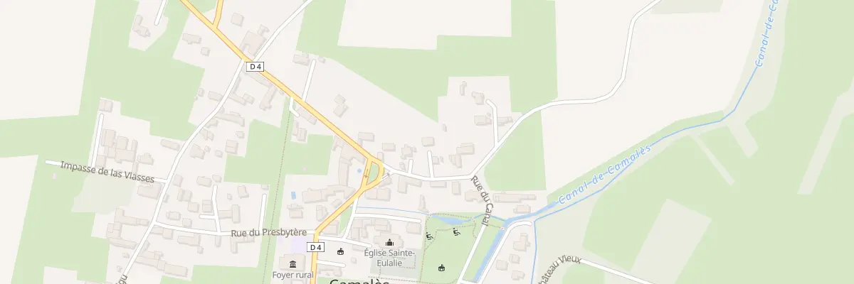 Plan du 5 Che du Bout du Pont à Camalès