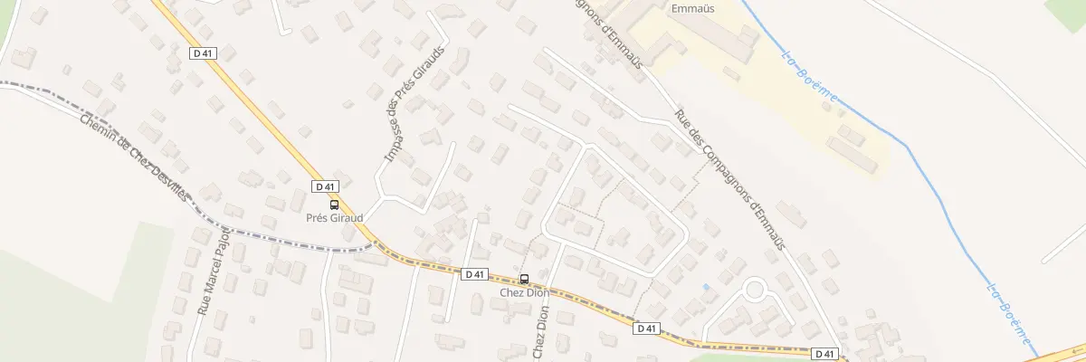 Plan du 51 Rue Lucie Aubrac à La Couronne