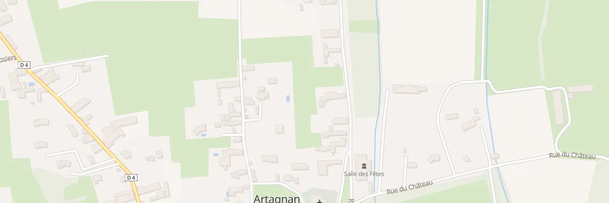 Plan du 11B Rue du Bousquet à Artagnan