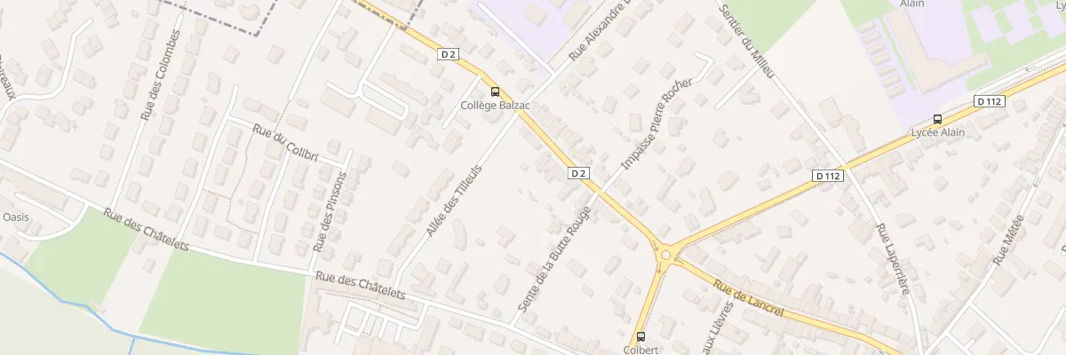 Plan du 169 Rue de Lancrel à Alençon
