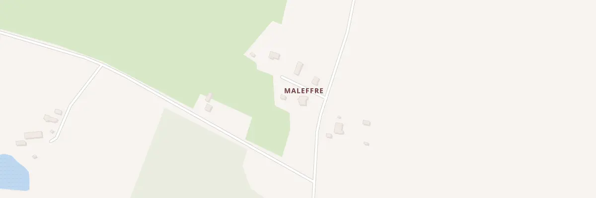 Plan du 1 Maleffre à Bérus