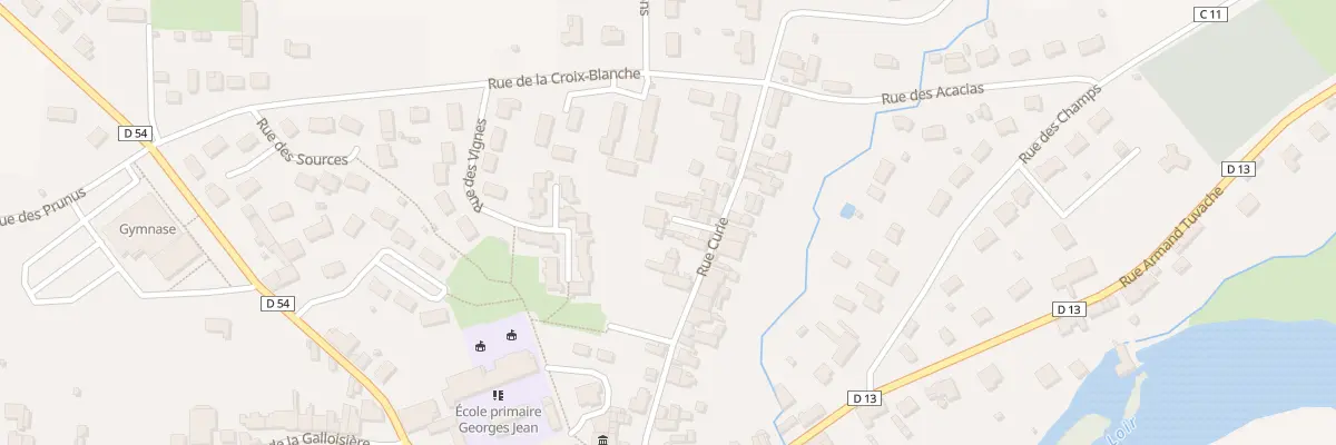 Plan du 17 Rue Curie à Luché-Pringé