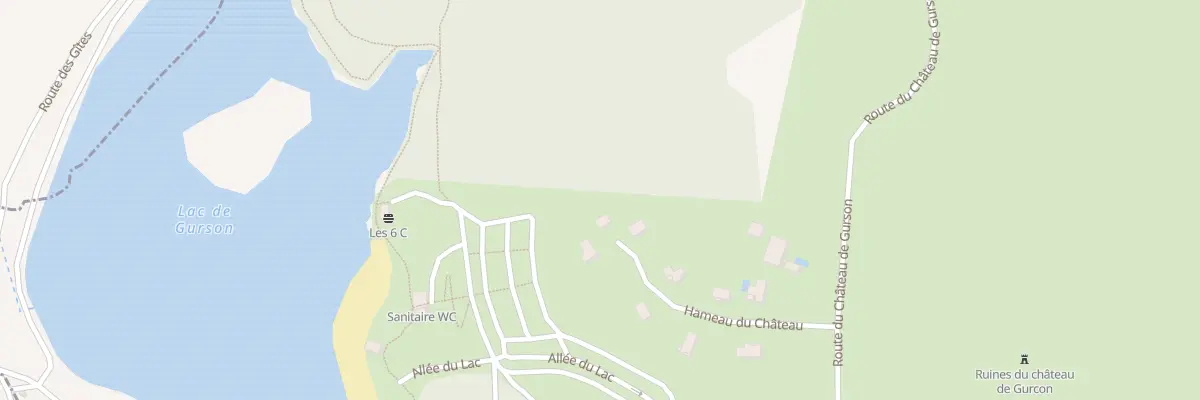 Plan du 218 Ham du Château à Carsac-de-Gurson