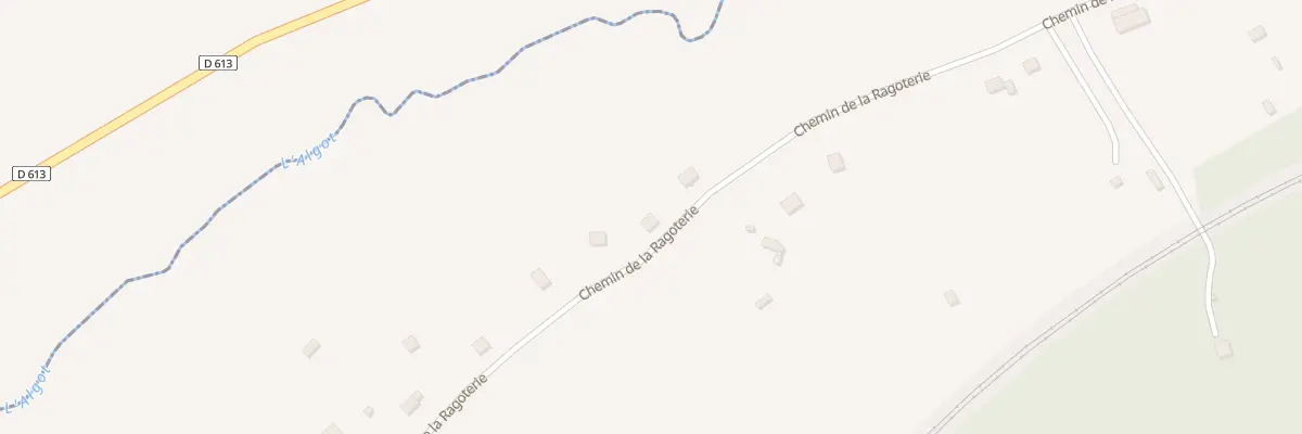 Plan du 24 Che de la Ragoterie à La Houblonnière