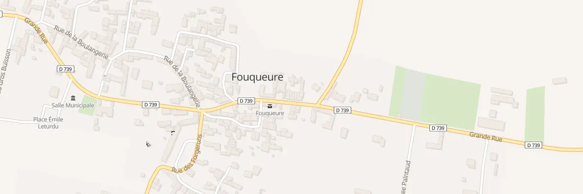 Plan du 3 Imp du Rocher à Fouqueure