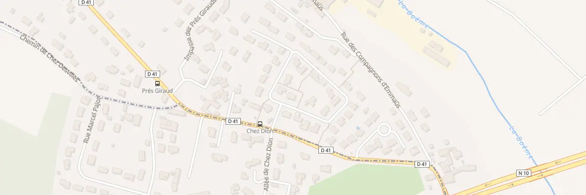 Plan du 4 Rue Lucie Aubrac à La Couronne