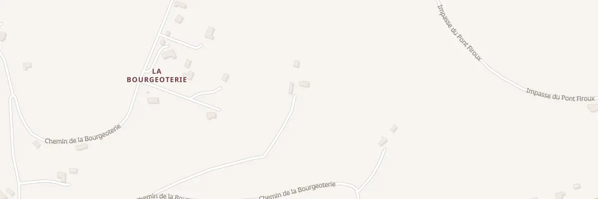Plan du 2615 Che de la Bourgeoterie à Cambremer