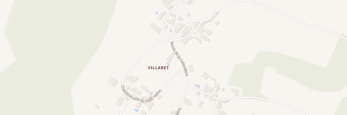 Plan du 18 Rte de la Galandière Villaret à Mairé-Levescault