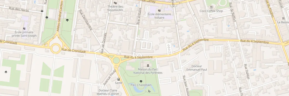 Plan du 7 Rue Voltaire à Neuilh
