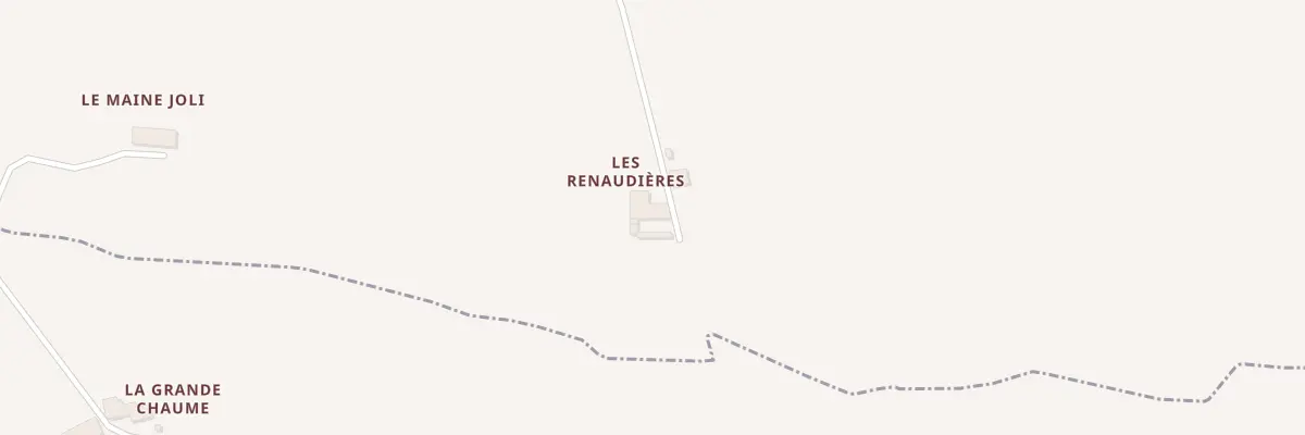 Plan du 5038 Les Renaudières à Saint-Martial