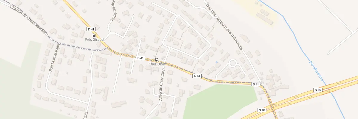 Plan du 3 Rue Lucie Aubrac à La Couronne