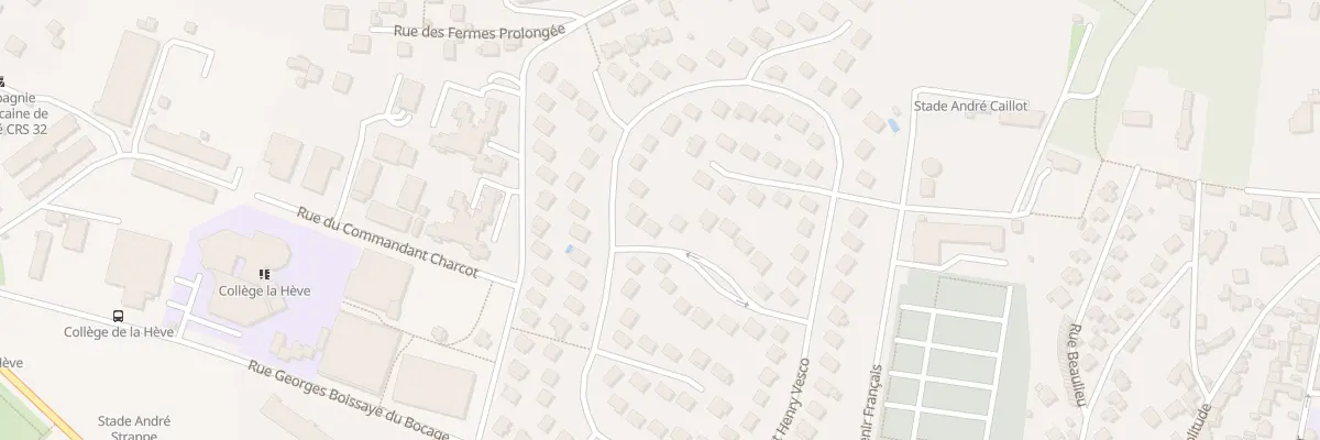 Plan du 1 Rue Cdt Levavasseur à Sainte-Adresse