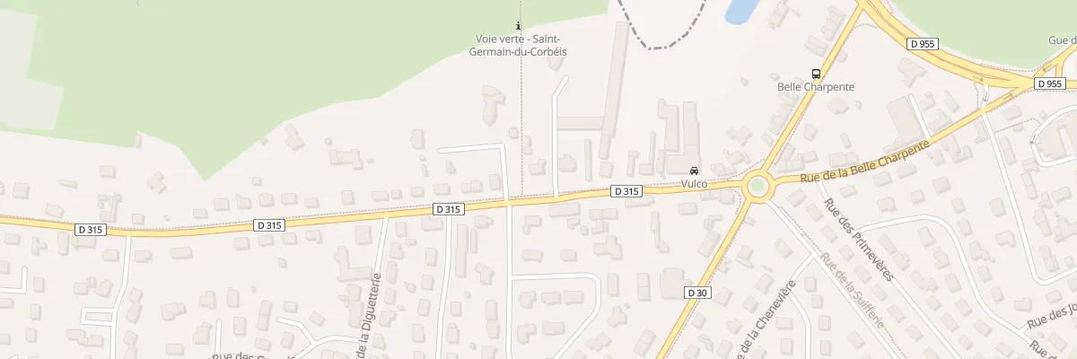 Plan du 81 Rue du Général Leclerc à Saint-Germain-du-Corbéis