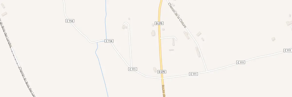 Plan du 3038 Rte de Deauville à Glanville