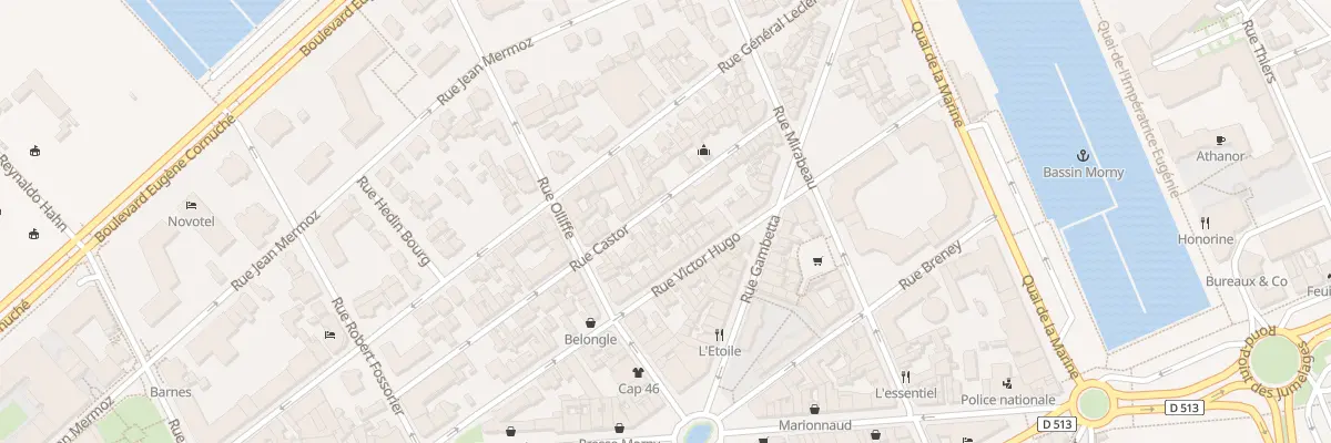 Plan du 29 Rue Castor à Deauville