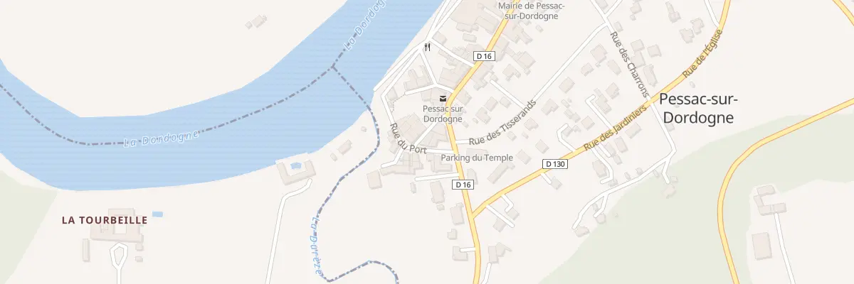 Plan du 1 Rue du Perruquier à Pessac-sur-Dordogne