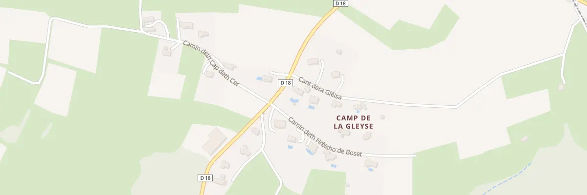 Plan du 2 Che Cant Dera Gleisa à Visker