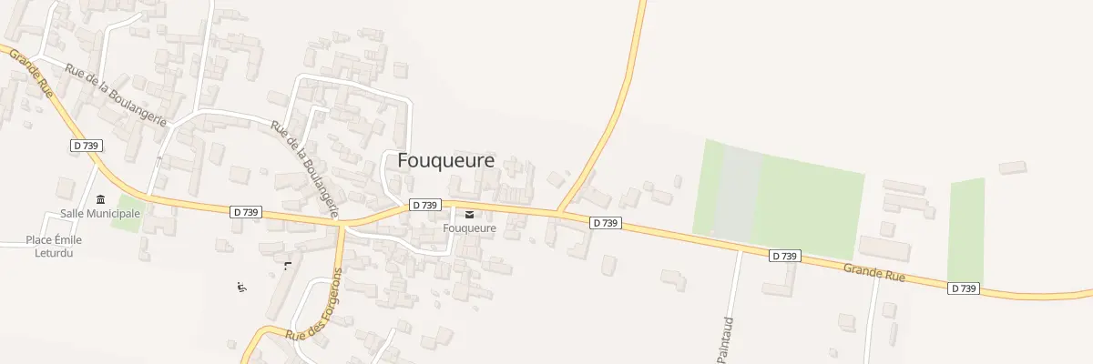 Plan du 5136 Le Bourg à Fouqueure