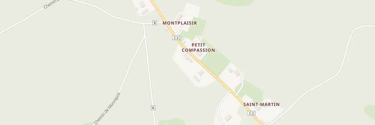 Plan du 75 Les Oumpres à Arx