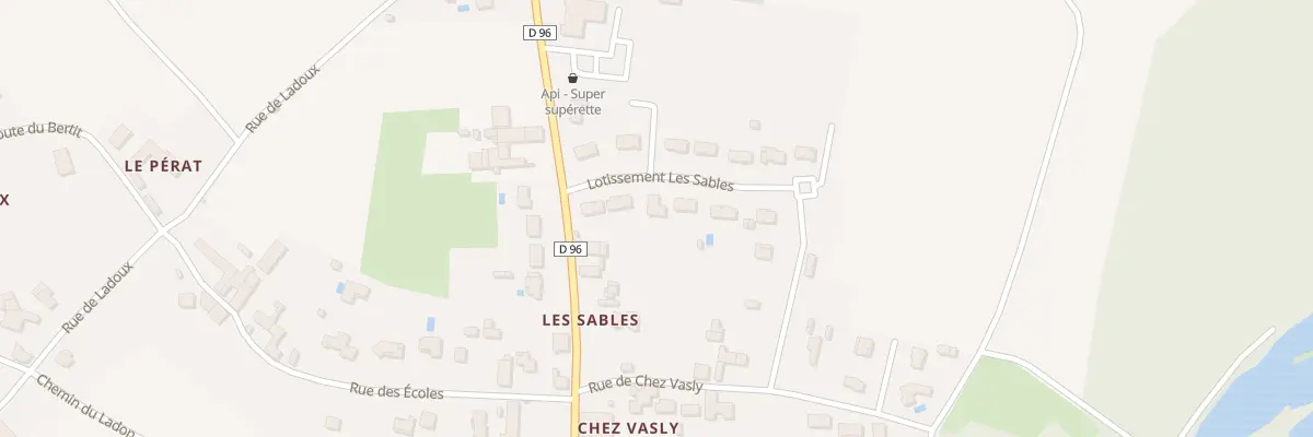 Plan du 76 Lot les Sables à Marsac