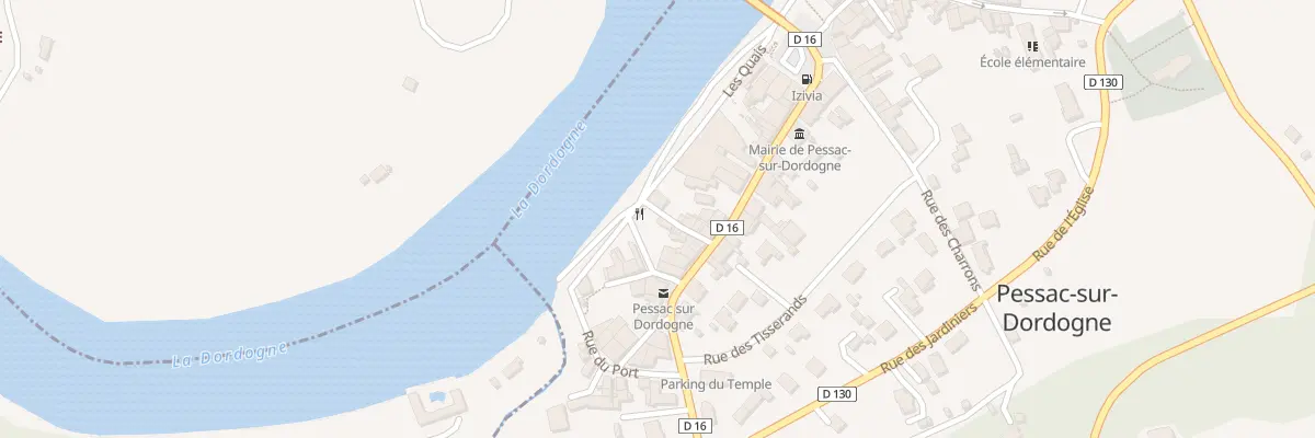 Plan du 3 Rue des Gabariers à Pessac-sur-Dordogne