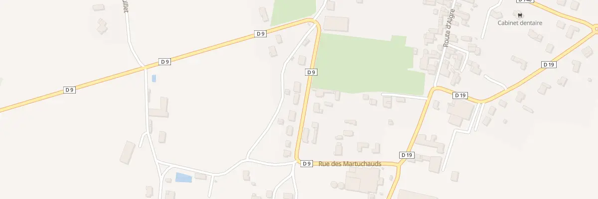 Plan du 30 Rue de la Gare à Villefagnan