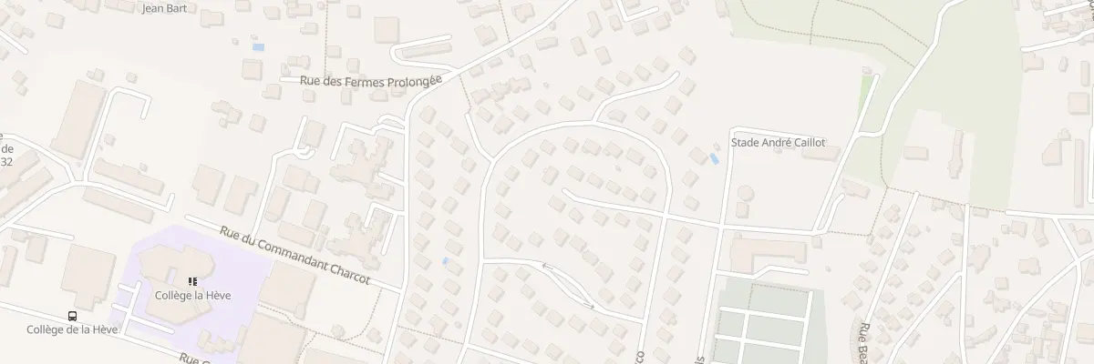 Plan du 2 Rue Chef Mecanicien Mijotte à Sainte-Adresse